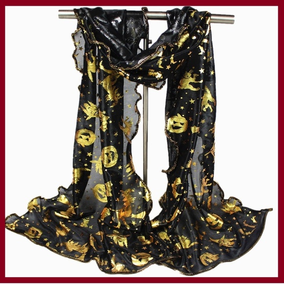 Halloween Scarf Wrap - Picture 2 of 4